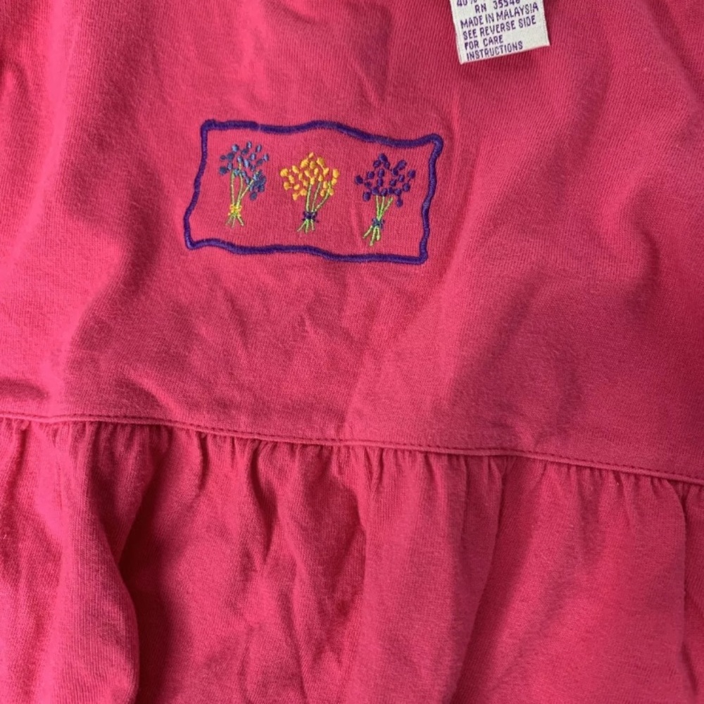 Sold Vintage 90’s Circo Girls Dress 4T Flowers - Picture 2 of 5